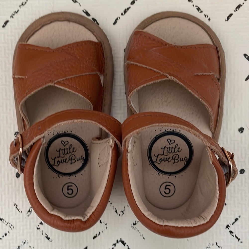 Little Love Bug todder sandal bundle